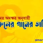 শিরনামের অদক্ষর অনুযায়ী নজরুলের গানের তালিকা