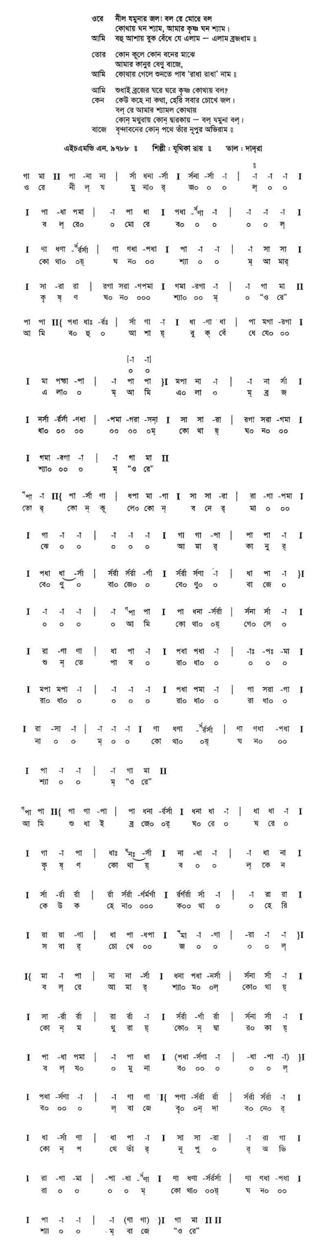 ওরে নীল যমুনার জল scaled ওরে নীল যমুনার জল | নজরুল সঙ্গীত | কাজী নজরুল ইসলাম