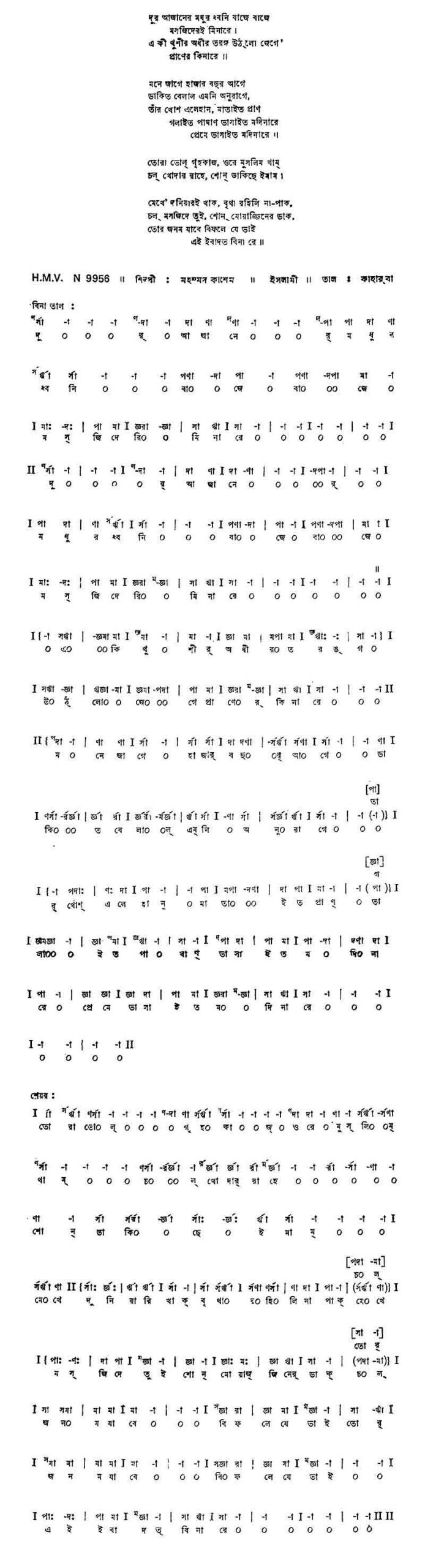 দূর আজানের মধুর ধ্বনি scaled দূর আজানের মধুর ধ্বনি | নজরুল সঙ্গীত | কাজী নজরুল ইসলাম