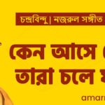 কেন আসে কেন তারা চলে যায়