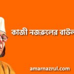 কাজী নজরুলের বাউল গান