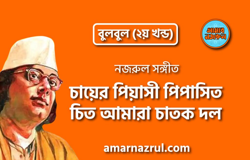 চায়ের পিয়াসী পিপাসিত চিত আমারা চাতক দল | Chayer piyashi pipashito chito amara chatok dol | গীতি শতদল | নজরুল সঙ্গীত | কাজী নজরুল ইসলাম