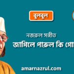 জাগিলে পারুল কি গো | Jagile parul ki go | বুলবুল | নজরুল সঙ্গীত | কাজী নজরুল ইসলাম