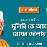 দুলিবি কে আয় মেঘের দোলায় | Dulibi k ay megher dolay | গুল বাগিচা | নজরুল সঙ্গীত | কাজী নজরুল ইসলাম