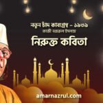 নিরুক্ত কবিতা । নতুন চাঁদ কাব্যগ্রন্থ । কাজী নজরুল ইসলাম