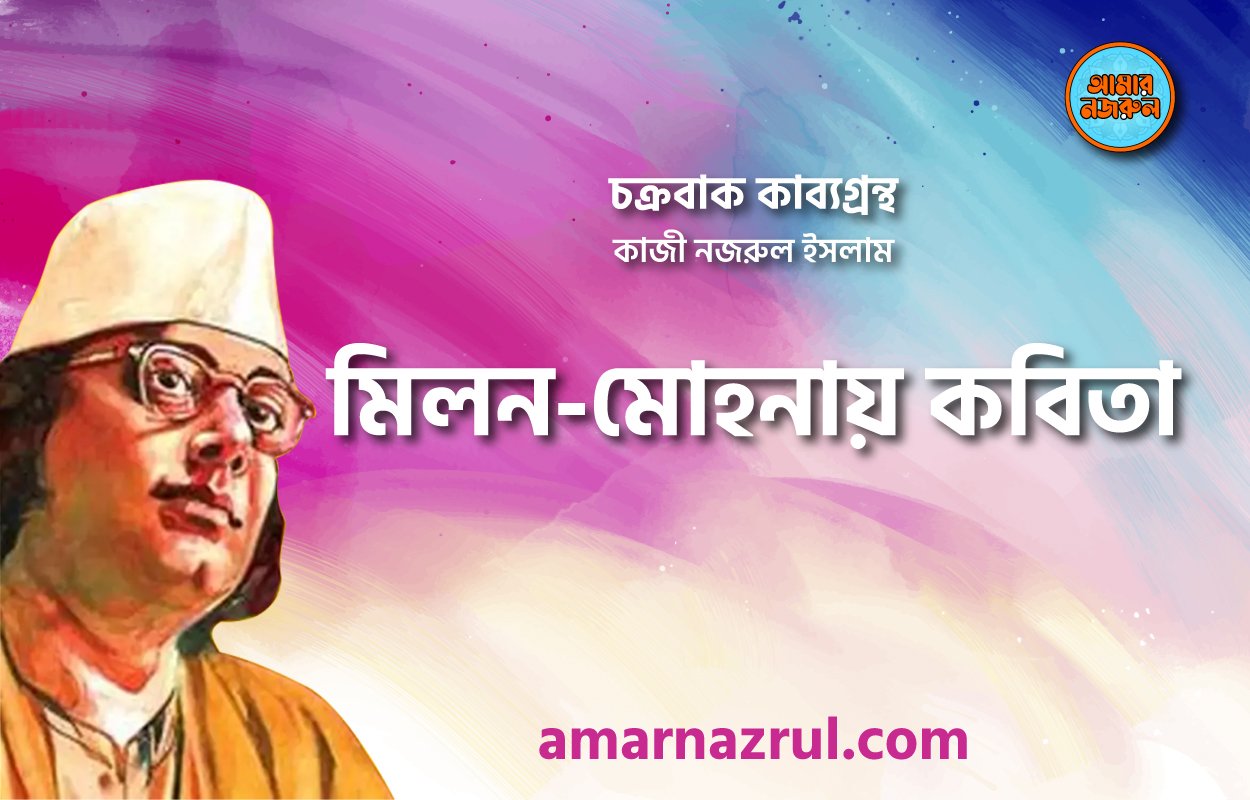 মিলন-মোহনায় কবিতা । চক্রবাক কাব্যগ্রন্থ । কাজী নজরুল ইসলাম