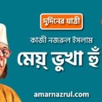 মেয়্ ভুখা হুঁ [ দুর্দিনের যাত্রী, প্রবন্ধ ] কাজী নজরুল ইসলাম