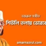 শিউলি তলায় ভোরবেলায় – Sheuli tolay vhorbelay | নজরুল সঙ্গীত