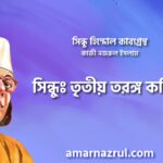 সিন্ধু হিন্দোল কাব্যগ্রন্থের 'সিন্ধু (তৃতীয় তরঙ্গ)' কবিতা - কাজী নজরুল ইসলাম 4 সিন্ধুঃ তৃতীয় তরঙ্গ কবিতা । সিন্ধু হিন্দোল কাব্যগ্রন্থ । কাজী নজরুল ইসলাম